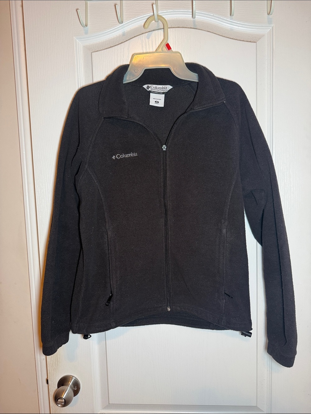 Columbia Women's Black Full-Zip Fleece Jacket